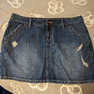Apt 9 jean skirt